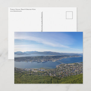 Cartão Postal Tromso Noruega