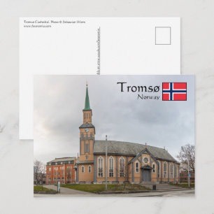 Cartão Postal Tromsø Noruega
