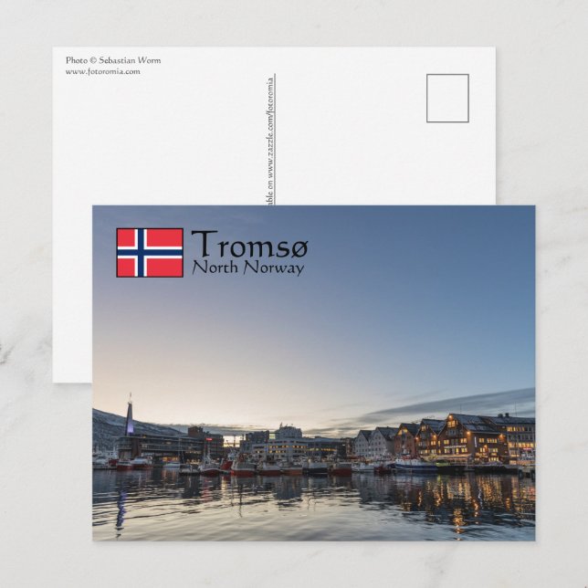Cartão Postal Tromso Norway (Frente/Verso)