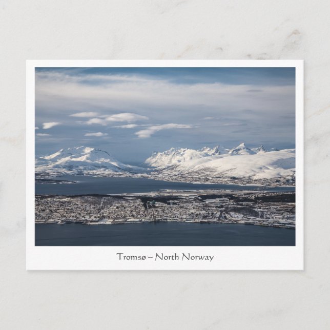 Cartão Postal Tromso Norway (Frente)