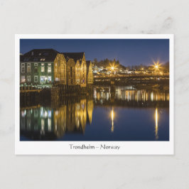 Cartão Postal Trondheim Noruega
