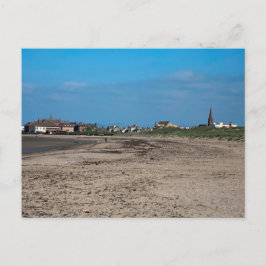 Cartão Postal Troon Beach Scotland