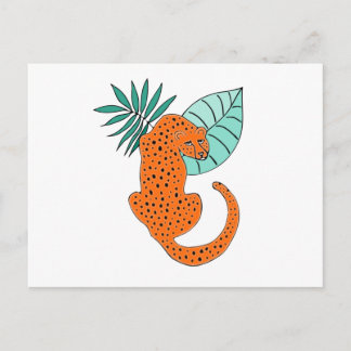 Cartão postal Tropical Fern da Selgle Jaguar