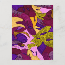 Cartão Postal Tropicali Peach Channel