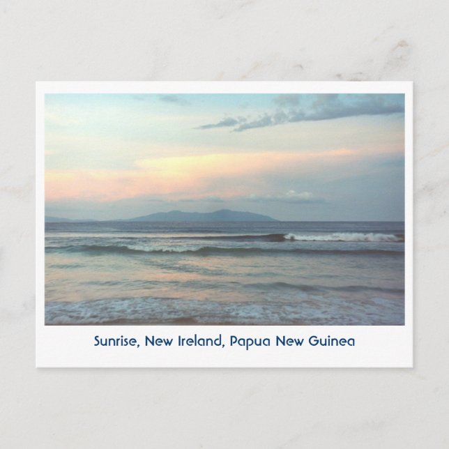 Cartão Postal Tropics, Sunrise, Papua Nova Guiné Cartão-Postal (Frente)