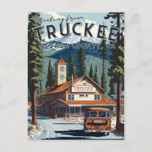 Cartão Postal Truckee, CA