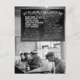 Cartão Postal Trucker's Cafe, 1940