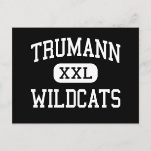 Cartão Postal Trumann - Wildcats - High - Trumann Arkansas