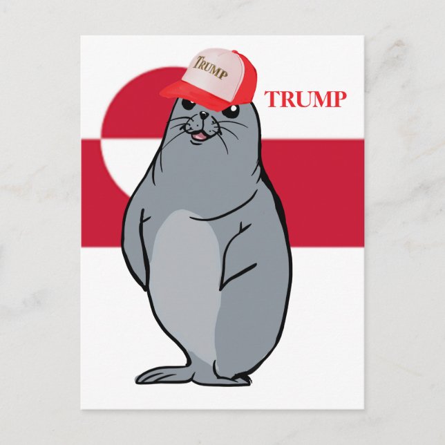 CARTÃO POSTAL TRUMP (Frente)