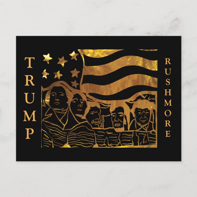 CARTÃO POSTAL TRUMP (Frente)