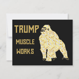 CARTÃO POSTAL TRUMP