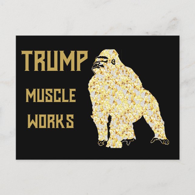 CARTÃO POSTAL TRUMP (Frente)
