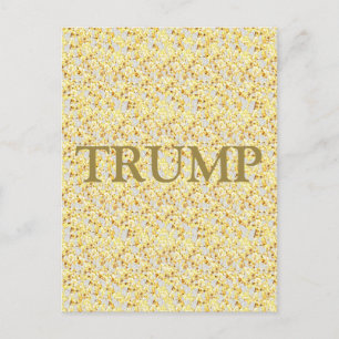 CARTÃO POSTAL TRUMP 