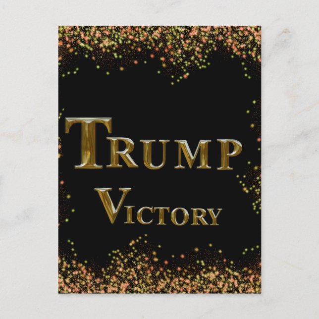 CARTÃO POSTAL TRUMP 2024 (Frente)