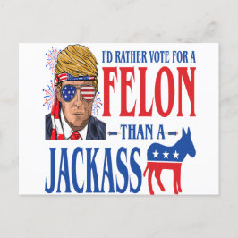 Cartão postal Trump 2024