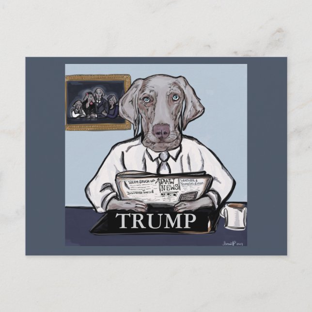 CARTÃO POSTAL TRUMP 2024 (Frente)
