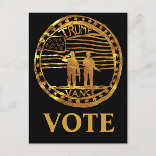 CARTÃO POSTAL TRUMP 2024