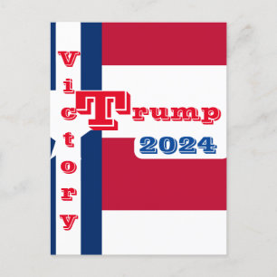 CARTÃO POSTAL TRUMP 2024
