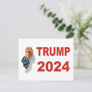 Cartão Postal Trump 2024 Luta Contra A Luta