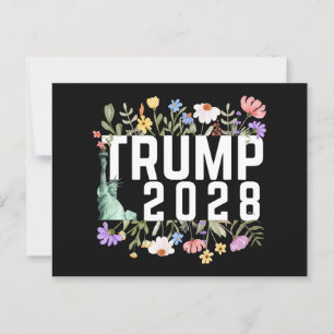 Cartão Postal Trump 2028