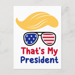 Cartão Postal Trump 47 - Esse é o meu presidente