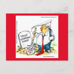 Cartão Postal Trump Baixa A Barra No Impeachment Rick London