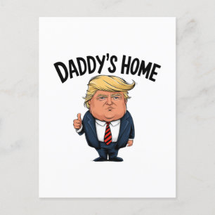 Cartão Postal Trump leva a casa do Pai americano de volta