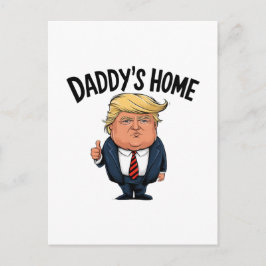 Cartão Postal Trump leva a casa do Pai americano de volta