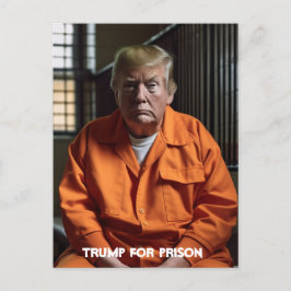 Cartão Postal Trump na prisão