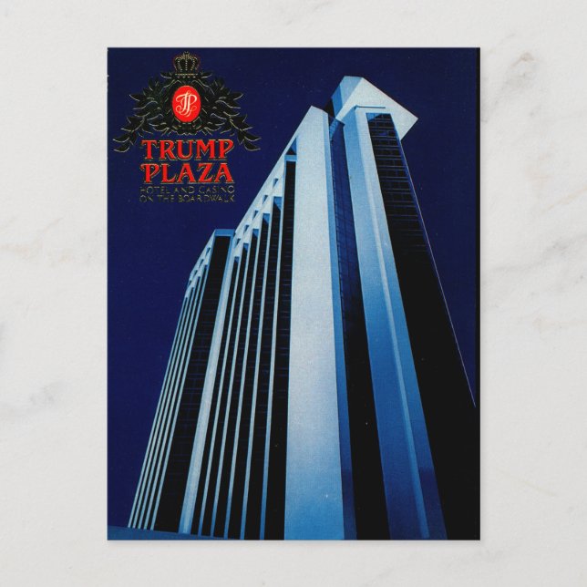 Cartão Postal Trump Plaza (Frente)