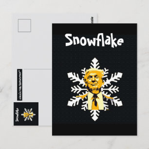 Cartão postal Trump/Snowflake