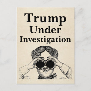 Cartão Postal Trump Sob Investigação