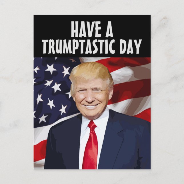 CARTÃO POSTAL TRUMPTÁSTICO TRUMPTÁSTICO (Frente)