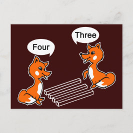 Cartão Postal Truque de ilusão Óptica