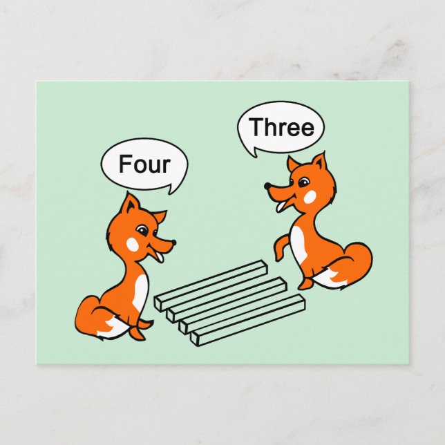 Cartão Postal Truque de ilusão Óptica (Frente)