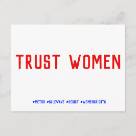 Cartão Postal Trust Women