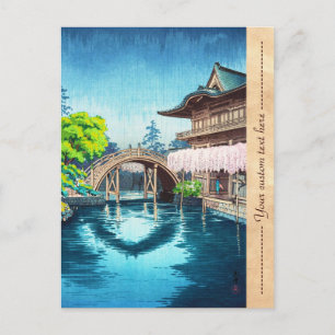 Cartão Postal Tsuchiya Koitsu Kameido Tenmangu Shrine