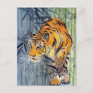 Cartão Postal Tsuyako Tiger