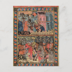 Cartão Postal TtoB Os israelitas deixando o Egito