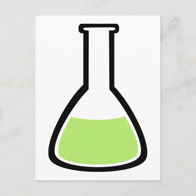 Cartão Postal tubo de ensaio (Frente)