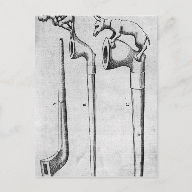 Cartão Postal Tubos Fumantes (Frente)