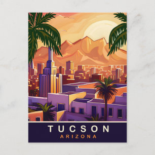 Cartão Postal Tucson, Arizona, Horizonte, Viagem