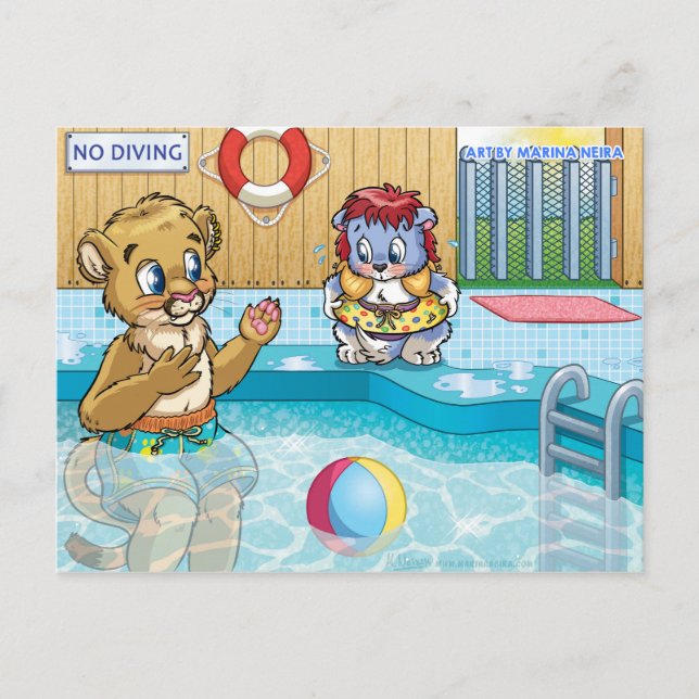 Cartão Postal Tudo bem, papai te pegou (Frente)