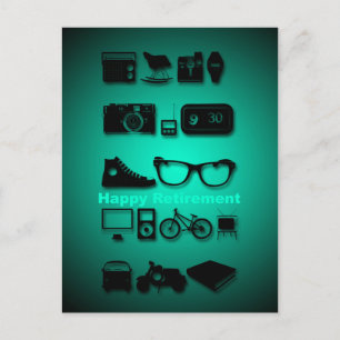 Cartão Postal Tudo o que você gosta de presentes de aposentador