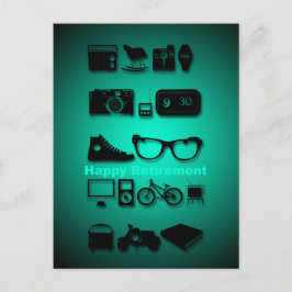 Cartão Postal Tudo o que você gosta de presentes de aposentadori