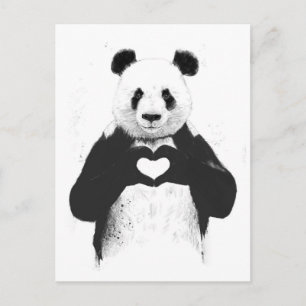 Cartão Postal Tudo que você precisa é amor