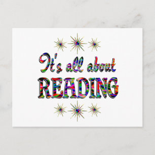 CARTÃO POSTAL TUDO SOBRE LEITURA