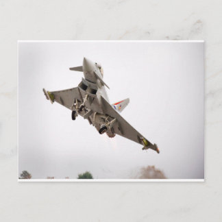 CARTÃO POSTAL TUFÃO DE EUROFIGHTER