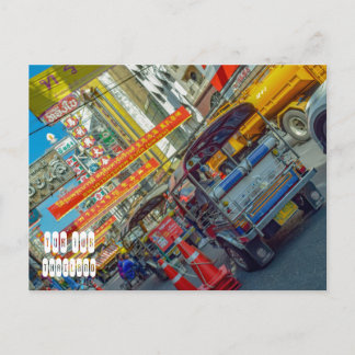 Cartão Postal Tuk Ride em Bangkok