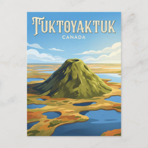 Cartão Postal Tuktoyaktuk Canadá